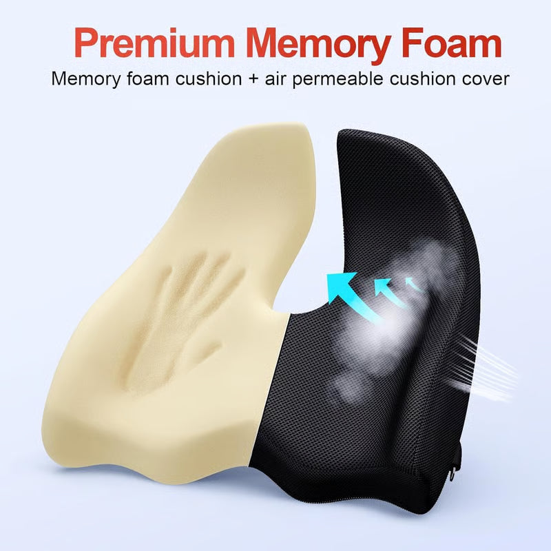 🎁LAST DAY 50％ OFF🎁Ergonomic Memory Foam Seat Cushion