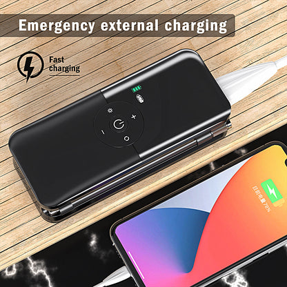 خصم اليوم الأخير 65% | باور بانك محمول للسيارة مزود بمضخة هواء🔥