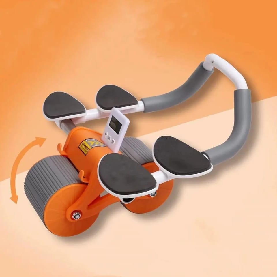Automatic Abs Roller Wheel with Elbow Support