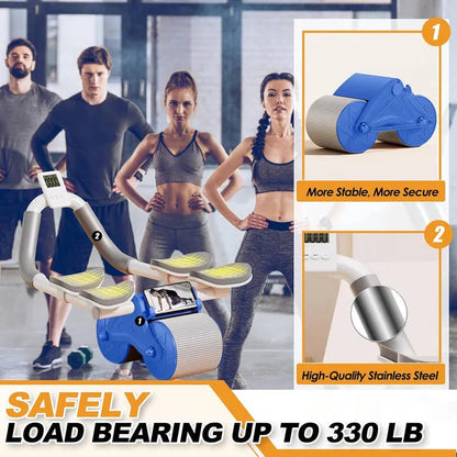 Automatic Abs Roller Wheel with Elbow Support