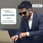 🎁🔥New Arrival 2025 🔥✨Super Black Technology✨Smart Wireless Headphone Sunglasses