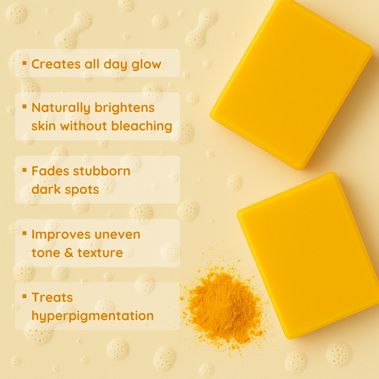 Turmeric & Kojic Acid - Skin Brightening Soap