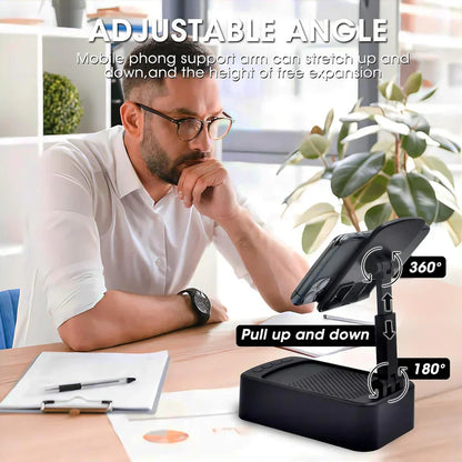 4-in-1 Bluetooth Phone Stand with Speaker & Charger